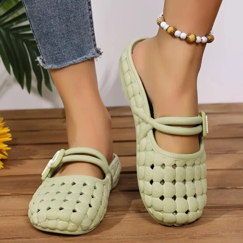 Women'S Shoes Cloud - Gewebte Hausschuhe für Damen, Cloud Bow