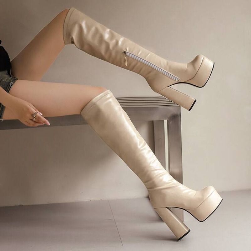 Zip Up Boots Short - Herbst und Winter Neue Stil Mode