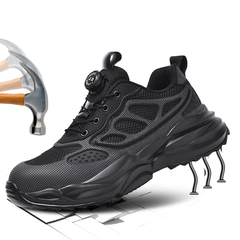 Women Shoes Jd - Weiße Arbeitsschuhe, leichte, bequeme Sicherheitsschuhe für