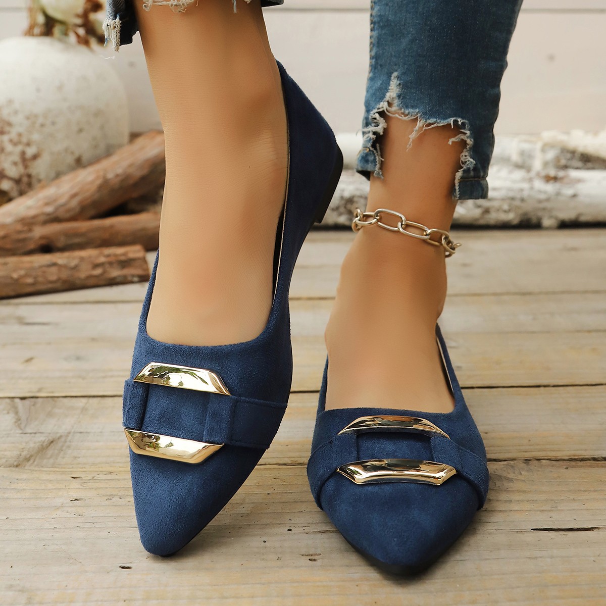 Women Shoes Casual - Frühling und Herbst Elegante Spitze Sexy