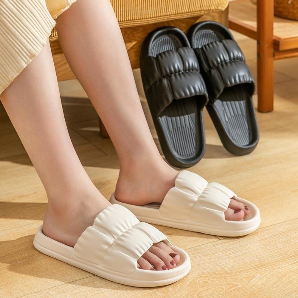 Women'S Shoes Cloud - Modische EVA-Wolken-Hausschuhe mit weicher, rutschfester Plateausohle,