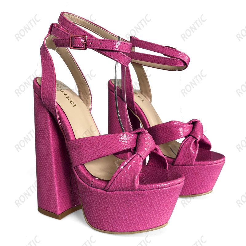 Rontic Heiße handgemachte Dame – Women Shoes Model Bewertung und Preis