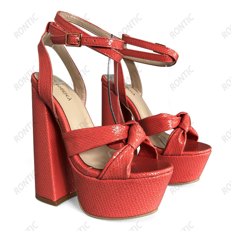Rontic Heiße handgemachte Dame – Women Shoes Model Bewertung und Preis
