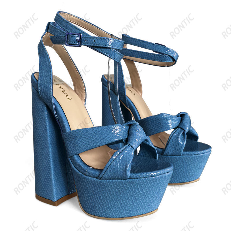 Rontic Heiße handgemachte Dame – Women Shoes Model Bewertung und Preis