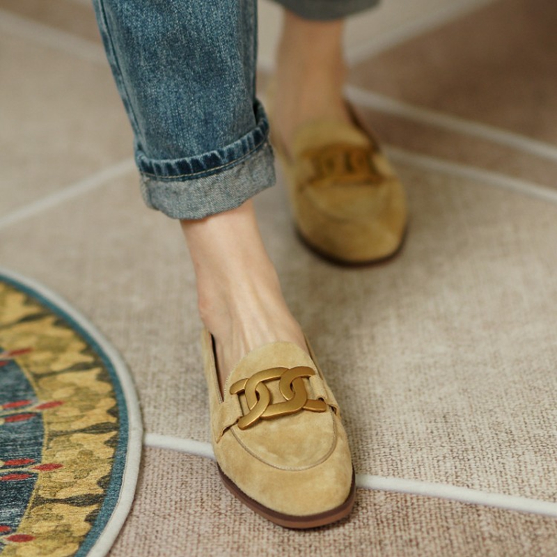 Wildleder Leder Frauen Loafers – Women Shoes Casual Bewertung und Preis