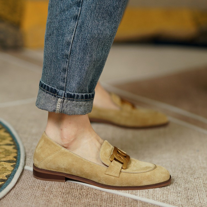Wildleder Leder Frauen Loafers – Women Shoes Casual Bewertung und Preis