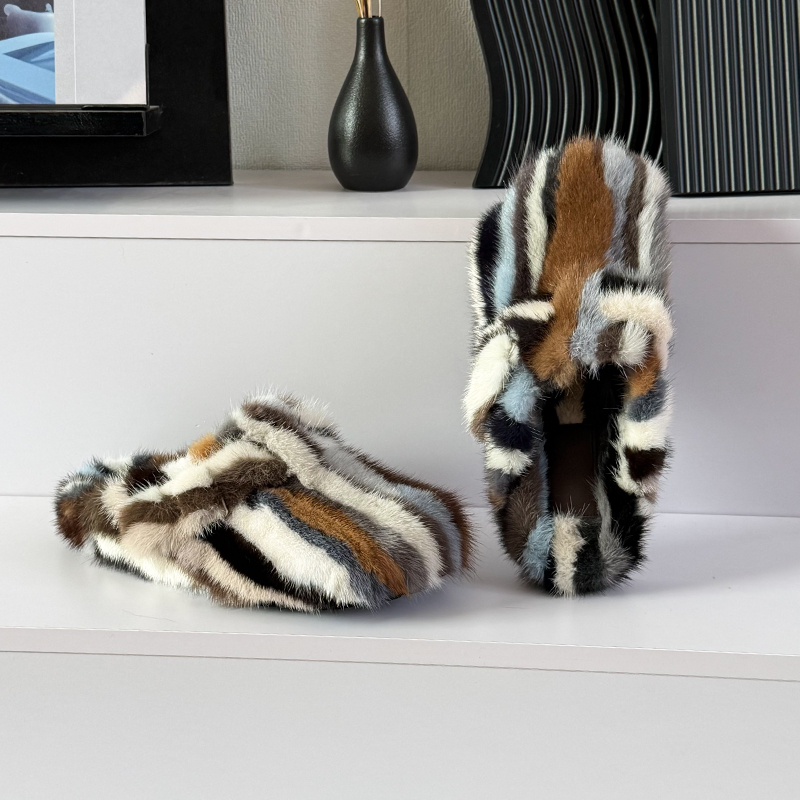 Damen-Mules und Clogs, Nerzfel – Women Shoes Mules Bewertung und Preis