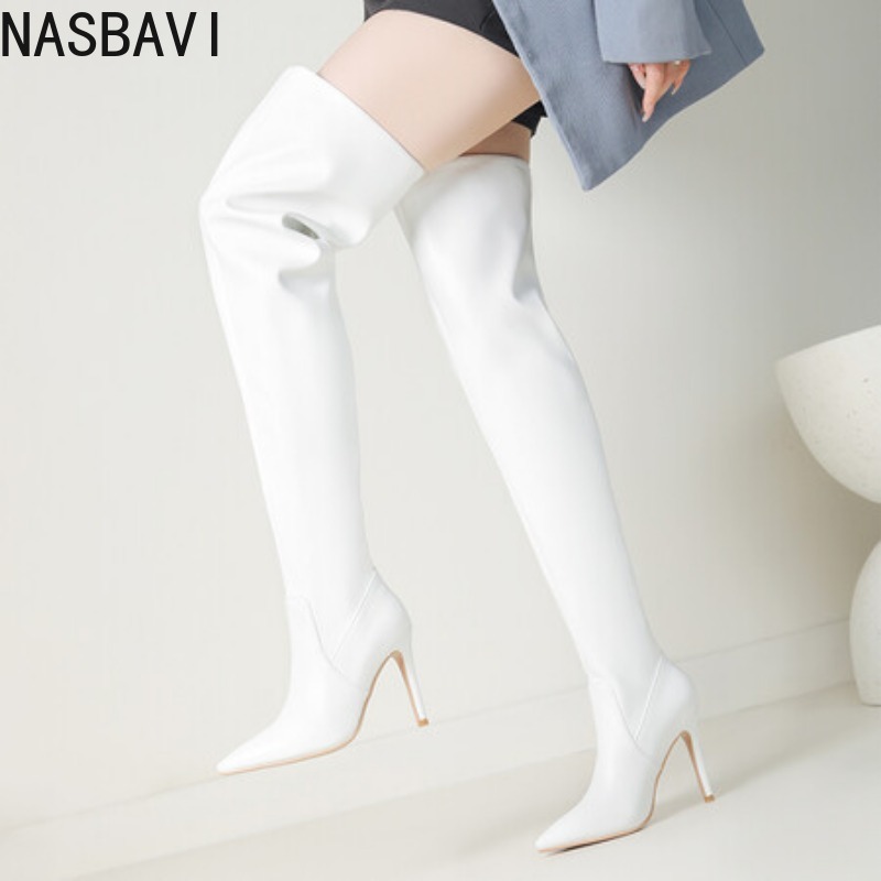 NASBAVI Schwarze Luxus-Designe – Zip Up Boots Short Bewertung und Preis