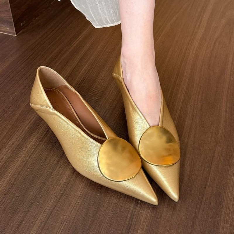 2025 frühling Sommer Spitz Sch – Women Shoes Casual Bewertung und Preis