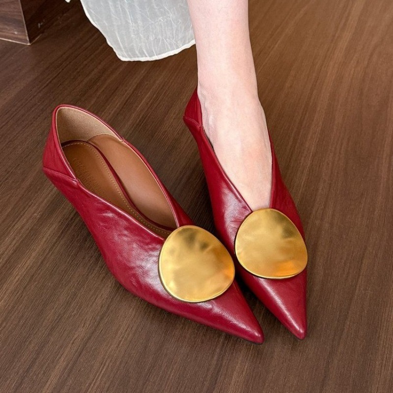 2025 frühling Sommer Spitz Sch – Women Shoes Casual Bewertung und Preis