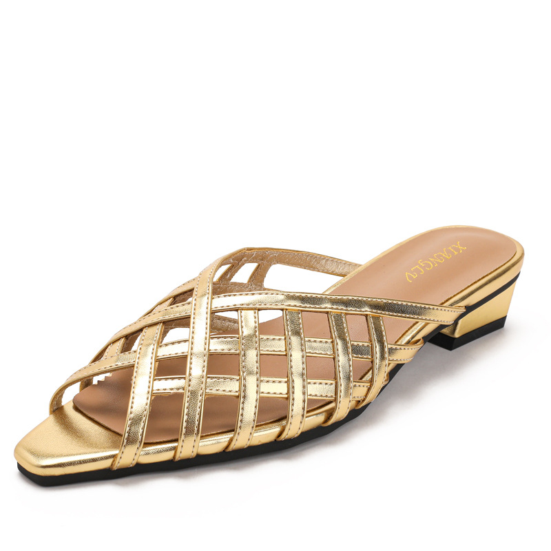 3 cm niedrige Damen-Sandalen m – Women Shoes Mules Bewertung und Preis