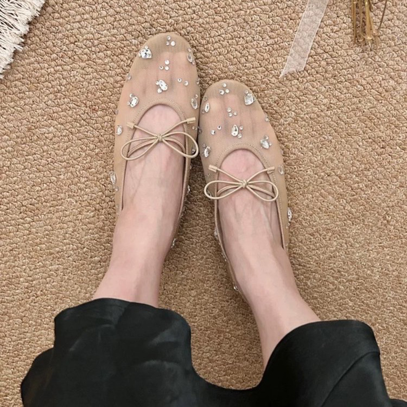 Elegante Damen-Ballerinas mit  – Women Shoes Casual Bewertung und Preis