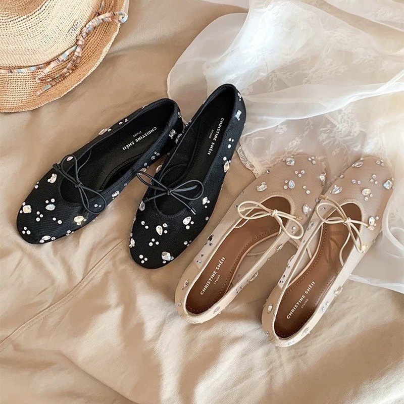 Elegante Damen-Ballerinas mit  – Women Shoes Casual Bewertung und Preis
