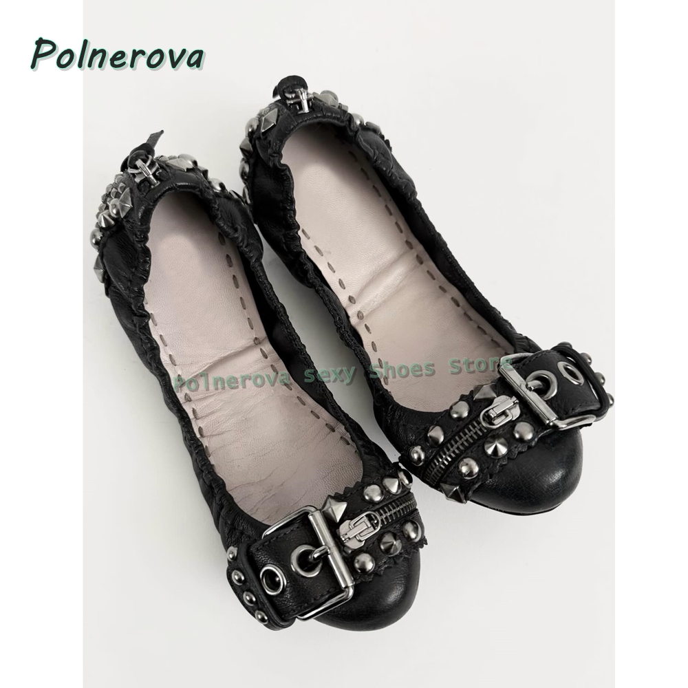 Nieten-Gürtelschnallen Mary Ja – Women Shoes Casual Bewertung und Preis