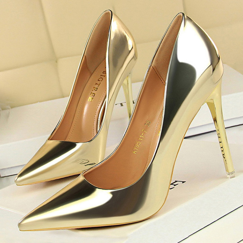 BIGTREE Schuhe Frau Pumpen Pat – Patent Leather Pump Bewertung und Preis