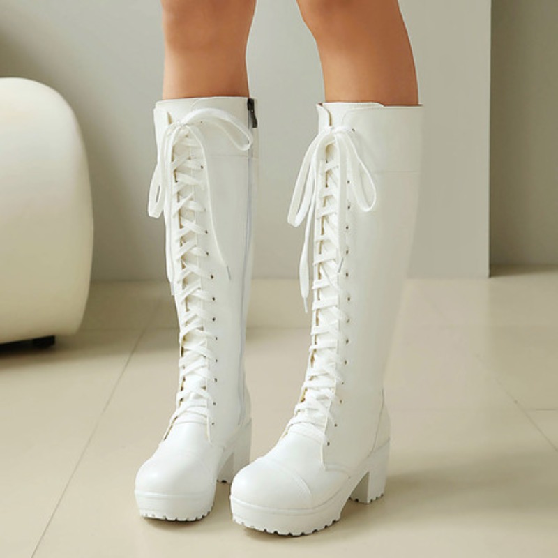 Kniehohe Damen-Kampfstiefel zu – Zip Up Boots Short Bewertung und Preis