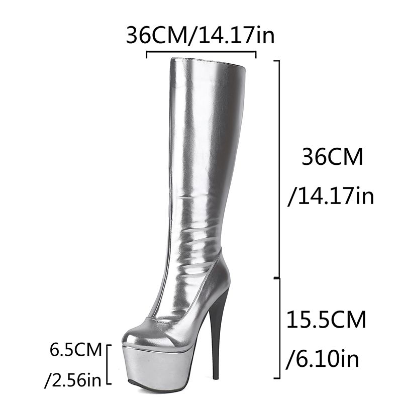 ORCHA LISA Sexy weibliche knie – Zip Up Boots Short Bewertung und Preis